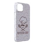 Master Chef iPhone Case - Plastic - iPhone 14 Plus (Personalized)