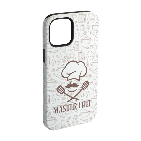 Custom Master Chef iPhone Case - Rubber Lined - iPhone 15 Pro (Personalized)