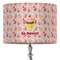 Sweet Cupcakes 16" Drum Lampshade - ON STAND (Fabric)