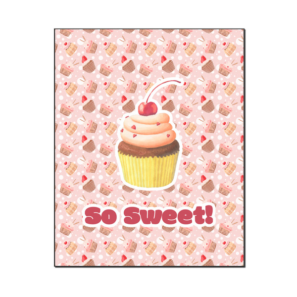 Custom Sweet Cupcakes Wood Print - 16x20 (Personalized)