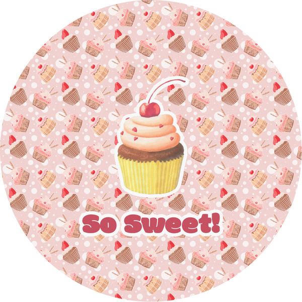 Custom Sweet Cupcakes Multipurpose Round Labels - 2"