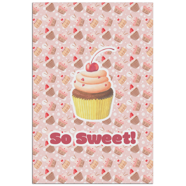 Custom Sweet Cupcakes Poster - Matte - 24x36 (Personalized)