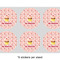 Sweet Cupcakes 3" Multipurpose Round Labels - Sheet