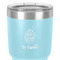 Sweet Cupcakes 30 oz Stainless Steel Ringneck Tumbler - Teal - Close Up