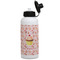 Sweet Cupcakes Aluminum Water Bottle - White Front