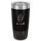 Sweet Cupcakes Black Polar Camel Tumbler - 20oz - Front