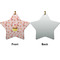 Sweet Cupcakes Ceramic Flat Ornament - Star Front & Back (APPROVAL)