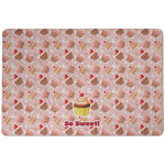 Sweet Cupcakes Dog Food Mat w/ Name or Text