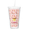 Sweet Cupcakes Double Wall Tumbler with Straw (Personalized)