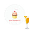 Sweet Cupcakes Drink Topper - Small - Single with Drink