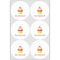 Sweet Cupcakes Drink Topper - XLarge - Set of 6