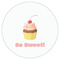 Sweet Cupcakes Drink Topper - XSmall - Single