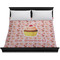 Sweet Cupcakes Duvet Cover - King - On Bed - No Prop