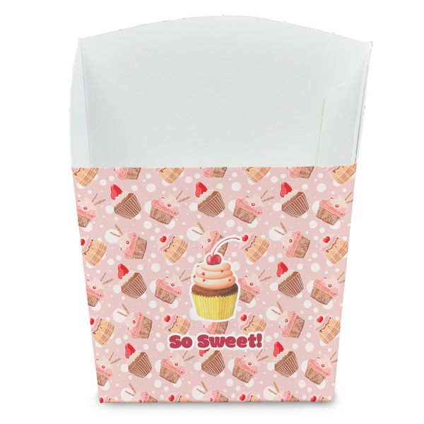 Custom Sweet Cupcakes French Fry Favor Boxes (Personalized)