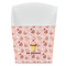 Sweet Cupcakes French Fry Favor Box - Front View