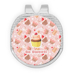 Sweet Cupcakes Golf Ball Marker - Hat Clip - Silver