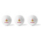 Sweet Cupcakes Golf Balls - Generic - Set of 3 - APPROVAL