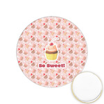 Sweet Cupcakes Printed Cookie Topper - 1.25" (Personalized)