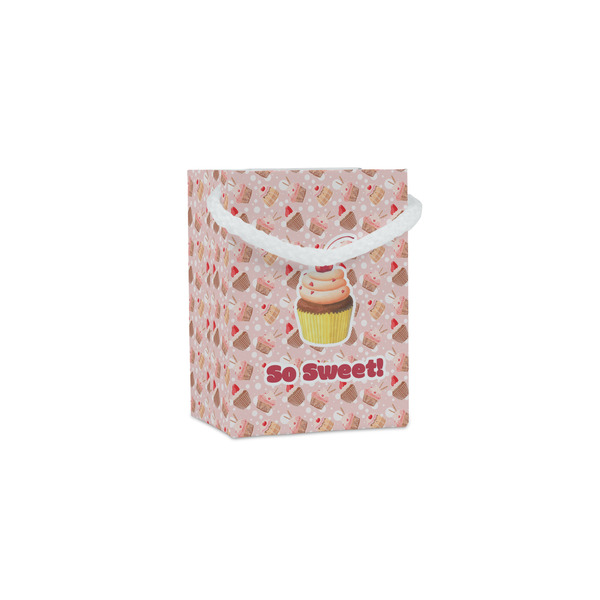 Custom Sweet Cupcakes Jewelry Gift Bags - Matte (Personalized)