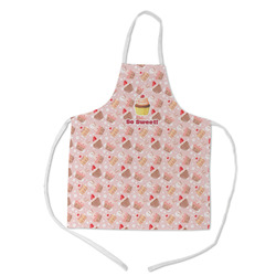 Sweet Cupcakes Kid's Apron w/ Name or Text