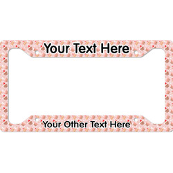 Sweet Cupcakes License Plate Frame - Style A (Personalized)