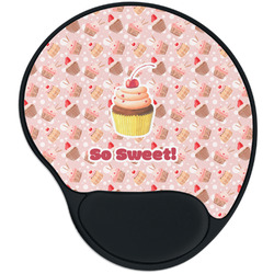 Sweet Cupcakes Mouse Pad with Wrist Support