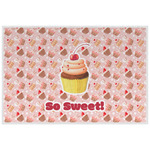 Sweet Cupcakes Laminated Placemat w/ Name or Text