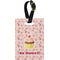 Sweet Cupcakes Personalized Rectangular Luggage Tag