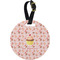 Sweet Cupcakes Personalized Round Luggage Tag