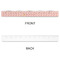 Sweet Cupcakes Plastic Ruler - 12" - APPROVAL