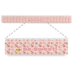 Sweet Cupcakes Plastic Ruler - 12" (Personalized)