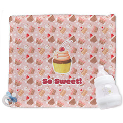 Sweet Cupcakes Security Blankets - Double Sided (Personalized)