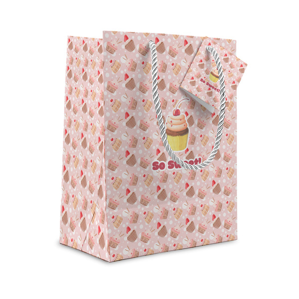 Custom Sweet Cupcakes Small Gift Bag (Personalized)