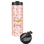 Sweet Cupcakes Stainless Steel Skinny Tumbler (Personalized)