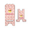 Sweet Cupcakes Stylized Phone Stand - Front & Back - Small