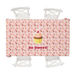 Sweet Cupcakes Tablecloth - 58"x102" w/ Name or Text