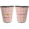 Sweet Cupcakes Trash Can Black - Front and Back - Apvl