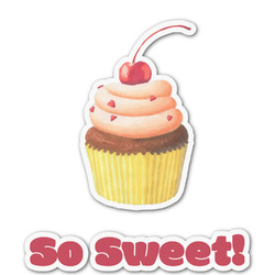 Sweet Cupcakes Graphic Decal - Medium (Personalized)