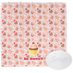 Sweet Cupcakes Washcloth w/ Name or Text