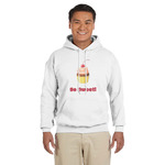 Sweet Cupcakes Hoodie - White - 2XL (Personalized)