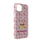 Sweet Cupcakes iPhone Case - Plastic - iPhone 14 (Personalized)