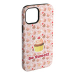 Sweet Cupcakes iPhone Case - Rubber Lined - iPhone 15 Plus (Personalized)