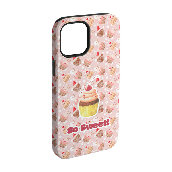 Custom Sweet Cupcakes iPhone Case - Rubber Lined - iPhone 15 (Personalized)