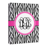 Zebra Print Canvas Print - 16x20 (Personalized)