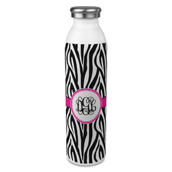 Zebra Print 20oz Stainless Steel Water Bottle - Full Print (Personalized)