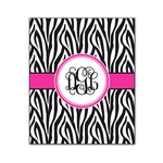 Zebra Print Wood Print - 20x24 (Personalized)