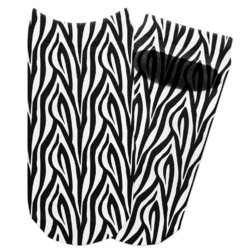 Zebra Print Adult Ankle Socks