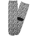 Zebra Print Adult Crew Socks