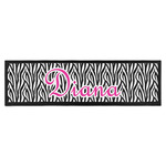 Zebra Print Bar Mat (Personalized)