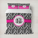 Zebra Print Duvet Cover (Personalized)